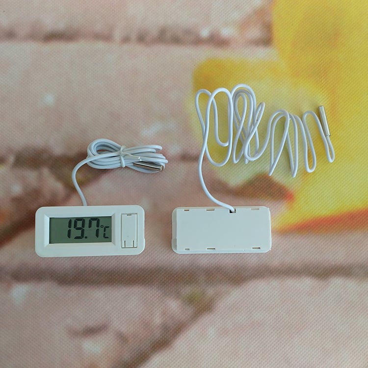 嵌入式电池仓前置液晶显示温度计保温箱冷藏箱温度计冷链温度计【南北川行】 嵌入式电池仓前置液晶显示温度计保温箱冷藏箱温度计冷链温度计【南北川行】